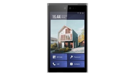 Hikvision DS-KD9633-WBE6 Társasházi IP video-kaputelefon kültéri egység, arcfelismerés/kártyaolvasó, IPS kijelzővel
