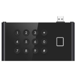   Hikvision DS-KDM9403-FKP Társasházi IP video-kaputelefon kültéri billentyűzet és ujjlenyomat modul KD9403 sorozathoz