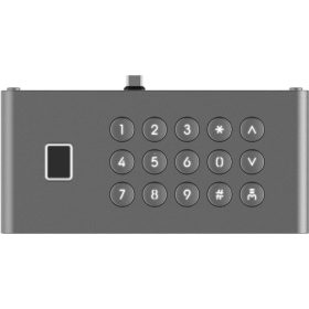   Hikvision DS-KDM9633-FKP Társasházi IP video-kaputelefon kültéri billentyűzet és ujjlenyomat modul KD9633 sorozathoz