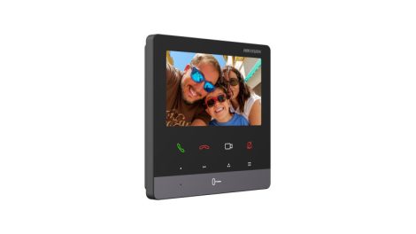 Hikvision DS-KH6100-E1 IP video-kaputelefon beltéri egység, 4.3" TFT kijelző, 480x272 felbontás