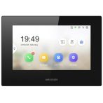   Hikvision DS-KH6320-LE1 (B) IP video-kaputelefon beltéri egység, 7" TFT LCD érintő kijelző, 1024x600 felbontás