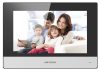 Hikvision DS-KH6320-WTE2 (Europe BV) IP video-kaputelefon beltéri egység, 7" LCD kijelző, 1024x600 felbontás, WiFi, kétvezetékes Hikvision DS-KH6320-WTE2 (Europe BV) IP video-kaputelefon beltéri egység, 7" LCD kijelző, 1024x600 felbontás, WiFi, kétvezetékes