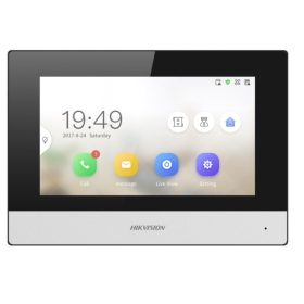   Hikvision DS-KH6320Y-WTE2/Europe BV IP video-kaputelefon beltéri egység, 7" LCD kijelző, 1024x600 felbontás, WiFi, kétvezetékes