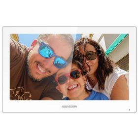   Hikvision DS-KH6350-WTE1/White IP video-kaputelefon beltéri egység, 7" TFT  érintő kijelző, 1024x600 felbontás, WiFi, fehér