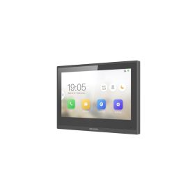   Hikvision DS-KH6351-WTE1 IP video-kaputelefon beltéri egység, 7" TFT érintőkijelző, 1024x600 felbontás, WiFi, fém kerettel