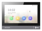   Hikvision DS-KH8381-WTE1/Flush IP video-kaputelefon beltéri egység, 7" IPS kijelző, 1024x600 felbontás, WiFi, PoE, süllyeszthető