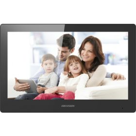   Hikvision DS-KH8520-WTE1 (Europe BV) IP video-kaputelefon beltéri egység, 10" LCD kijelző, 1024x600 felbontás, WiFi, PoE