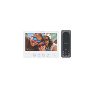   Hikvision DS-KIS212 (B) Négyvezetékes HD video-kaputelefon szett: kültéri, beltéri