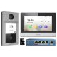 Hikvision DS-KIS604-S (C) Egylakásos IP video-kaputelefon szett, DS-KV8113-WME1(C)+DS-KH6320-WTE1 + PoE switch