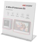   Hikvision DS-KIS702Y-D Bemutató fal DS-KIS702Y kétvezetékes IP video-kaputelefon szetthez