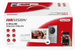   Hikvision DS-KIS706EY Kétvezetékes HD video-kaputelefon szett, kültéri, fehér beltéri, disztributor