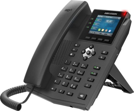 Hikvision DS-KP8000-WHE1 SIP telefon, 2.8" színes kijelző, 320x240, beépített 2,4 GHz WiFi