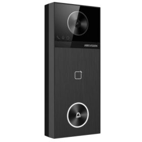   Hikvision DS-KV6114-E1 Egylakásos IP video-kaputelefon kültéri egység, kártyaolvasóval, IR-megvilágítás, PoE