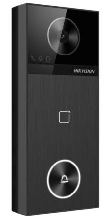 Hikvision DS-KV6114-E1 Egylakásos IP video-kaputelefon kültéri egység, kártyaolvasóval, IR-megvilágítás, PoE