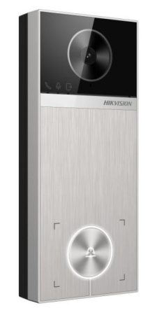 Hikvision DS-KV6114-ME1 Egylakásos IP video-kaputelefon kültéri egység, kártyaolvasóval, IR-megvilágítás, PoE, fém