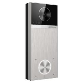   Hikvision DS-KV6114-MWBE1 Egylakásos IP video-kaputelefon kültéri egység, kártyaolvasóval, WiFi, Bluetooth, PoE, fém