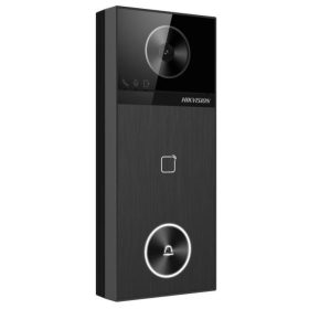   Hikvision DS-KV6114-WBE1 Egylakásos IP video-kaputelefon kültéri egység, kártyaolvasóval, WiFi, Bluetooth, PoE