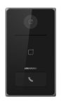   Hikvision DS-KV6133-WME1/Flush Egylakásos IP video-kaputelefon kültéri egység, kártyaolvasóval, IR-megvilágítás, WiFi,süllyeszthető