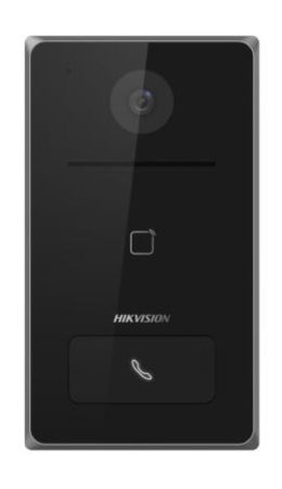 Hikvision DS-KV6133-WME1 Egylakásos IP video-kaputelefon kültéri egység, kártyaolvasóval, IR-megvilágítás, WiFi, PoE
