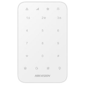   Hikvision DS-PK1-E-WE Vezeték nélküli kezelő AXPro központokhoz, 868 MHz, fehér, 4x AA elem