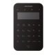 Hikvision DS-PK1-LT-WE/Black Vezeték nélküli LCD+LED kezelő AXPro központokhoz, 868 MHz, fehér, 4x CR123A elem, fekete
