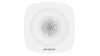 Hikvision DS-PS1-I-WE(B)/BLUE Vezeték nélküli beltéri sziréna AXPro központokhoz, 110 dB, 868 MHz, 3x CR123A, kék Hikvision DS-PS1-I-WE(B)/BLUE Vezeték nélküli beltéri sziréna AXPro központokhoz, 110 dB, 868 MHz, 3x CR123A, kék