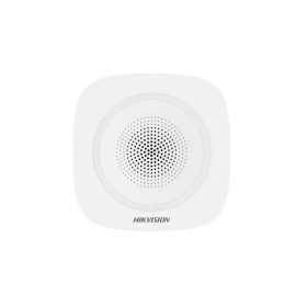   Hikvision DS-PS1-I-WE(B)/BLUE Vezeték nélküli beltéri sziréna AXPro központokhoz, 110 dB, 868 MHz, 3x CR123A, kék