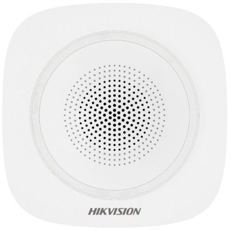 Hikvision DS-PS1-I-WE/Blue Vezeték nélküli beltéri sziréna AXPro központokhoz, 110 dB, 868 MHz, 3x CR123A, kék