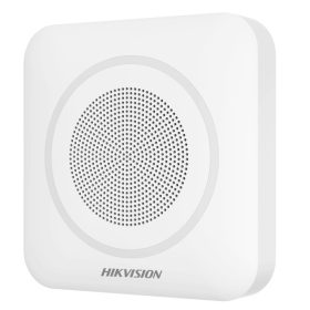  Hikvision DS-PS1-II-WE/Blue Vezeték nélküli beltéri sziréna AXPro központokhoz, 110 dB, 868 MHz, 4x CR123A, kék