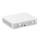 Hikvision DS-QAE1A80G1-VB Kétzónás, 100 V / 80 Wattos Hibrid hálózati erősítő, 1 LAN porttal