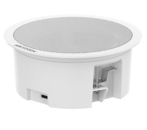 Hikvision DS-QAZ1203G1-BE Mennyezeti elsődleges hangszóró, 3W, 300 Hz - 15 kHz, fehér