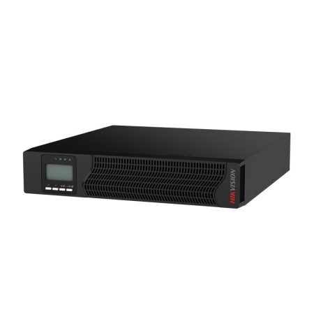Hikvision DS-UPS01K24-R/TJS/IEC Szünetmentes tápegység, 1000 VA/900 W, 2 db beépített akkumulátor 12V/9Ah, rackbe szerelhető