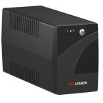   Hikvision DS-UPS1000-R Szünetmentes tápegység, 1000 VA/600 W, beépített akkumulátor 12V/9Ah, 2 db Schuko(DIN)