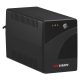 Hikvision DS-UPS1200-R Szünetmentes tápegység, 1200 VA/720 W, beépített akkumulátor 12V/9Ah, 4 db Schuko(DIN)