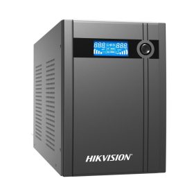   Hikvision DS-UPS3000/MA Szünetmentes tápegység,3000 VA/1800 W,LCD kijelző,4 db beépített akkumulátor 12V/9Ah,4db Schuko(DIN)