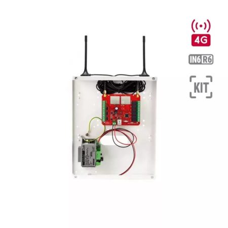 TELL Dualcom-4G-IN6-R6-KIT Dualcom SIA IP 4G kommunikátor, fém házban, tápegységgel