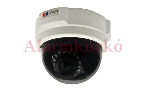 Acti E54 IP Dome kamera, beltéri, 5MP(2592x1944), 3,6mm, H264, D&N(ICR), IR15m, WDR, DNR, PoE 