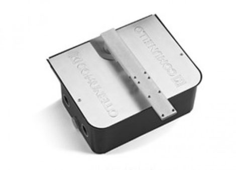 Comunello EE-BOX-B-BLACK Beépítő doboz EAGLE termékekhez, kataforetikus bevonattal, 1 szárnyhoz