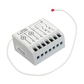   ELMES STM-2K STM-2K mini vezérlő vevő 230Vac eszközökhöz, max. 230Vac-5A kapcsolása, max. 112 távadó.