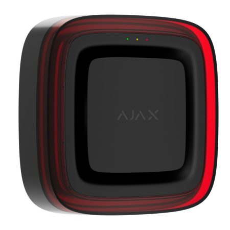 Ajax EN54-FIREPROTECT-SOUNDER-VAD-B EN54 FireProtect hang- és fényjelző, vezeték nélküli, fekete