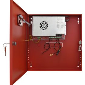   Pulsar EN54C-10A17LCD Szünetmentesíthető tápegység tűz- és füstjelző rendszerekhez, 27,6V / 10A / 2x17Ah, LCD, IP30