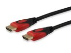   Equip EQUIP119342 HDMI 2.0 kábel, apa/apa, 4K/60 Hz, aranyozott, 2 m