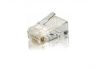 Equip EQUIP121143 UTP RJ45 csatlakozó, cat6, lángálló, 100 db/csomag Equip EQUIP121143 UTP RJ45 csatlakozó, cat6, lángálló, 100 db/csomag
