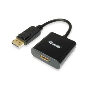   Equip EQUIP133438 DisplayPort - HDMI átalakító, apa/anya, Full HD, 15 cm kábel