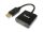 Equip EQUIP133438 DisplayPort - HDMI átalakító, apa/anya, Full HD, 15 cm kábel