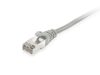 Equip EQUIP605503 SFTP patch kábel, cat6, LSOH, duplán árnyékolt, szürke, 0,25 m