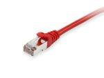   Equip EQUIP605521 SFTP patch kábel, cat6, LSOH, duplán árnyékolt, piros, 2 m