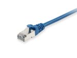   Equip EQUIP605531 SFTP patch kábel, cat6, LSOH, duplán árnyékolt, kék, 2 m