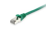   Equip EQUIP605547 SFTP patch kábel, cat6, LSOH, duplán árnyékolt, zöld, 0,5 m
