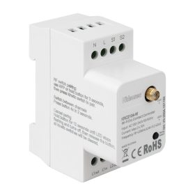   YLI ET-KRC2104-W 2 csatornás RF+WiFi vevőegység (TUYA kompatibilis), DIN sínre szerelhető